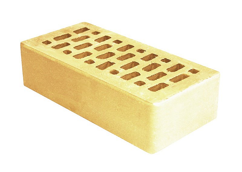 Облицовочный пустотелый, М-150,120x250x65, ваниль, Терекс кирпич