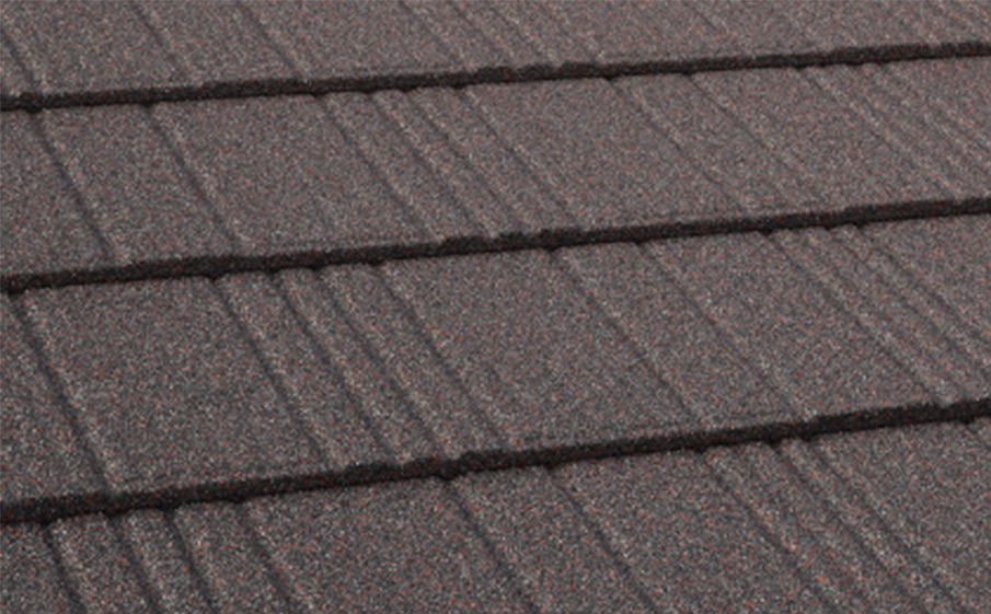 Композитная черепица рядовая AeroDek Robust цвет Серый валун (11)